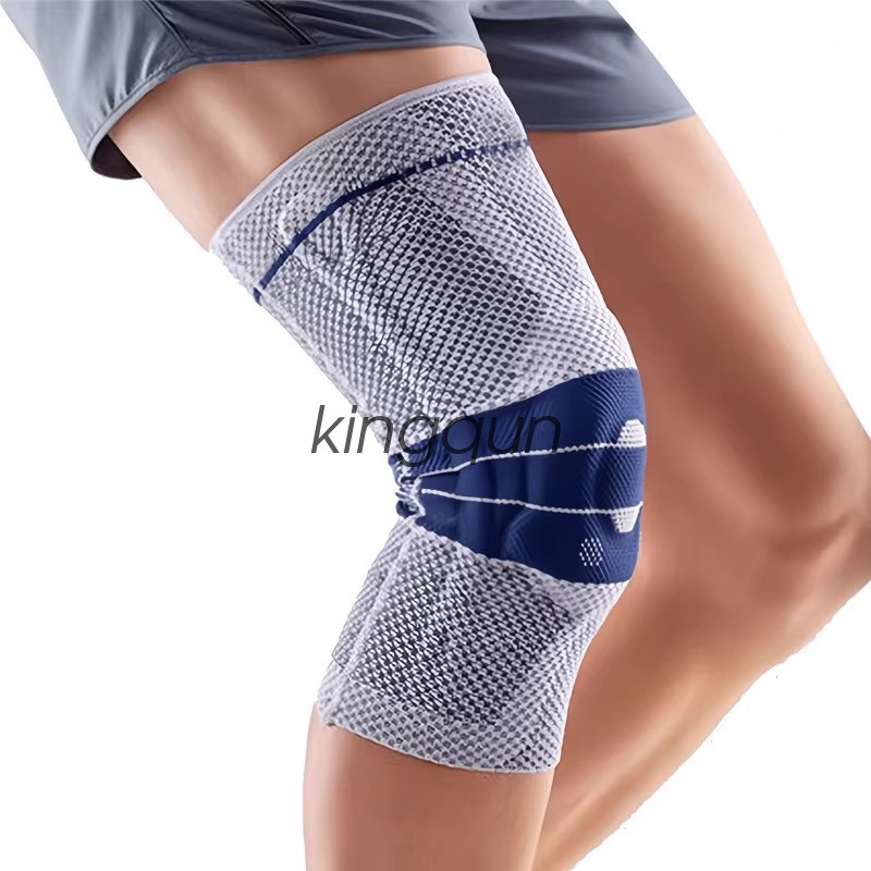 3D Knit Knee Compression Sleeve Silicone Gel Pad for Sports Joint Pain Relief