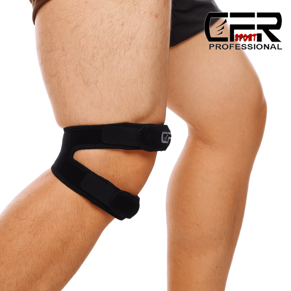 Knee Support Patella Stabilizer Strap Band Tendon Brace Joint Pain Sports Gym CF