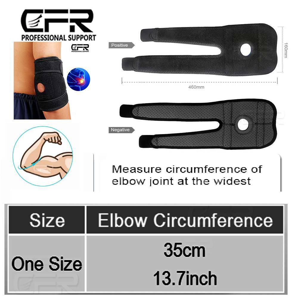 Tennis Elbow Brace Support Arthritis Tendonitis Arm Joint Pain Strap Band Wrap