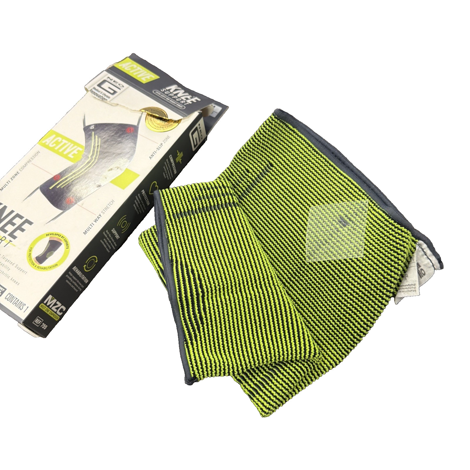Neo G Active Knee Support Size Medium -Mild Support Level Left Or Right Knee ~