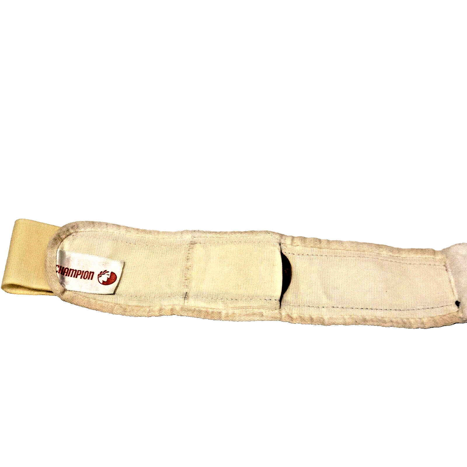 Vintage Champion Tennis Elbow Strap Bump Pad Universal Red Blue Stripe