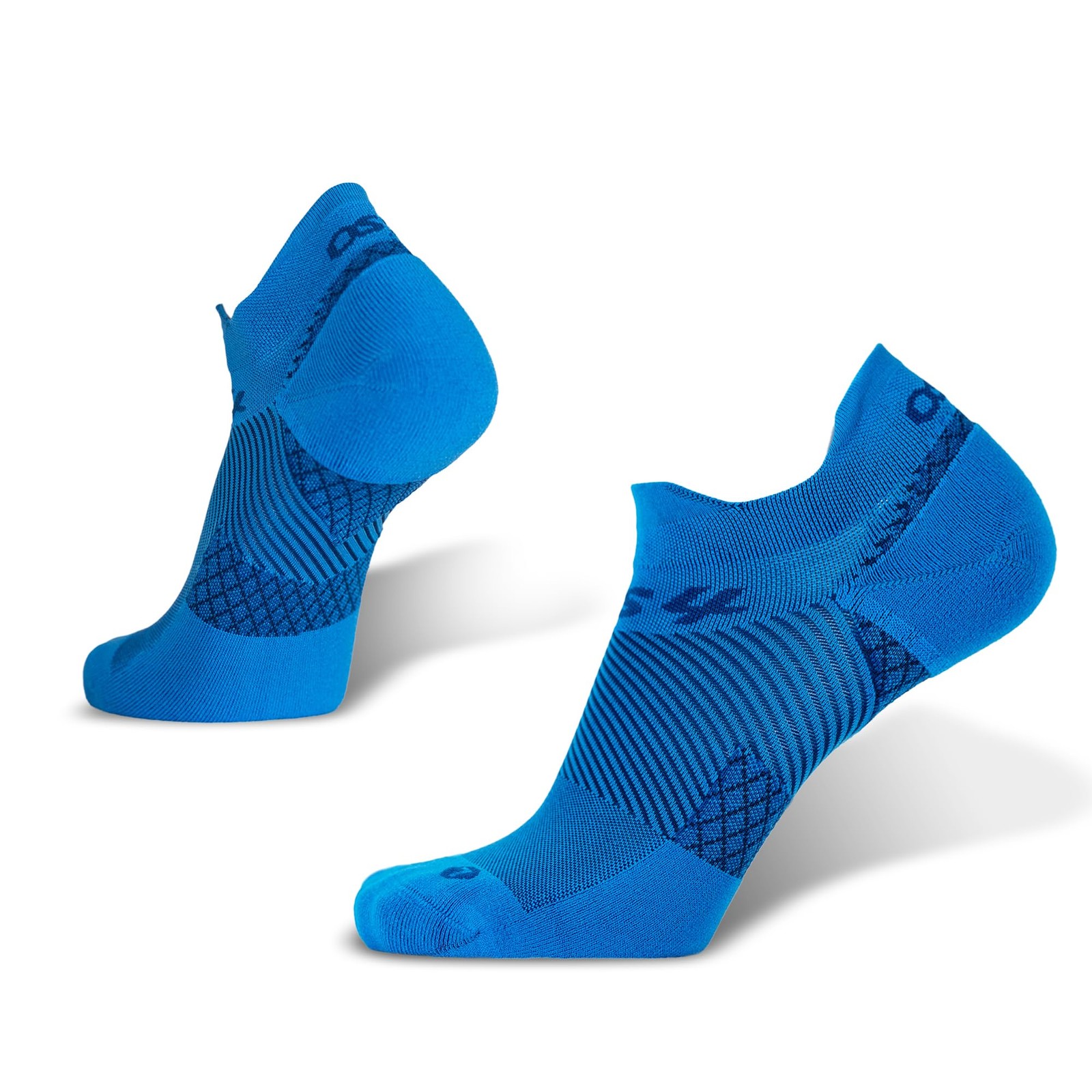 Small Blue Compression Socks for Plantar Fascia Support and Foot Recovery