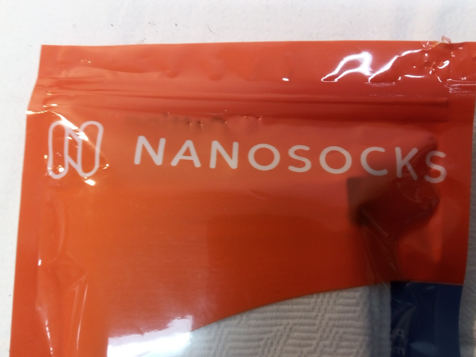 Nanosocks 3D Nano-Weave Technology White Compression Socks Size 2 NANOMX-WT-2