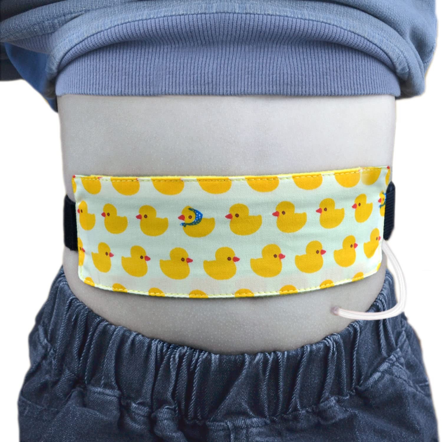 Peritoneal Dialysis Belt Adjustable PD Catheter Holder Kid G Tube Feeding