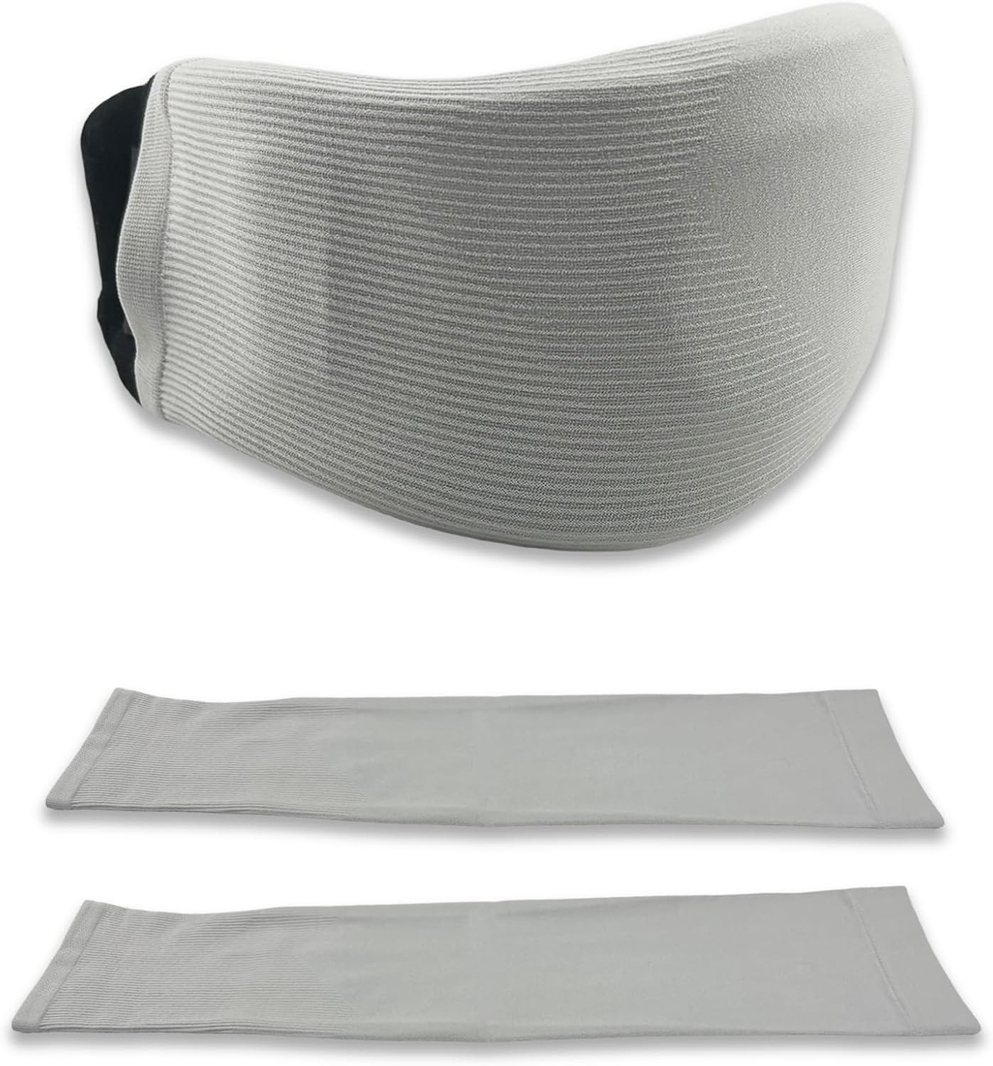 Effortless Comfort – 2PCS Gray Neck Brace Cover for Sleeping & Working