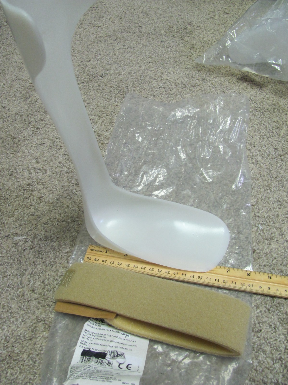 Extra Flex Posterior Leaf Splint – Size Large – Right (New)