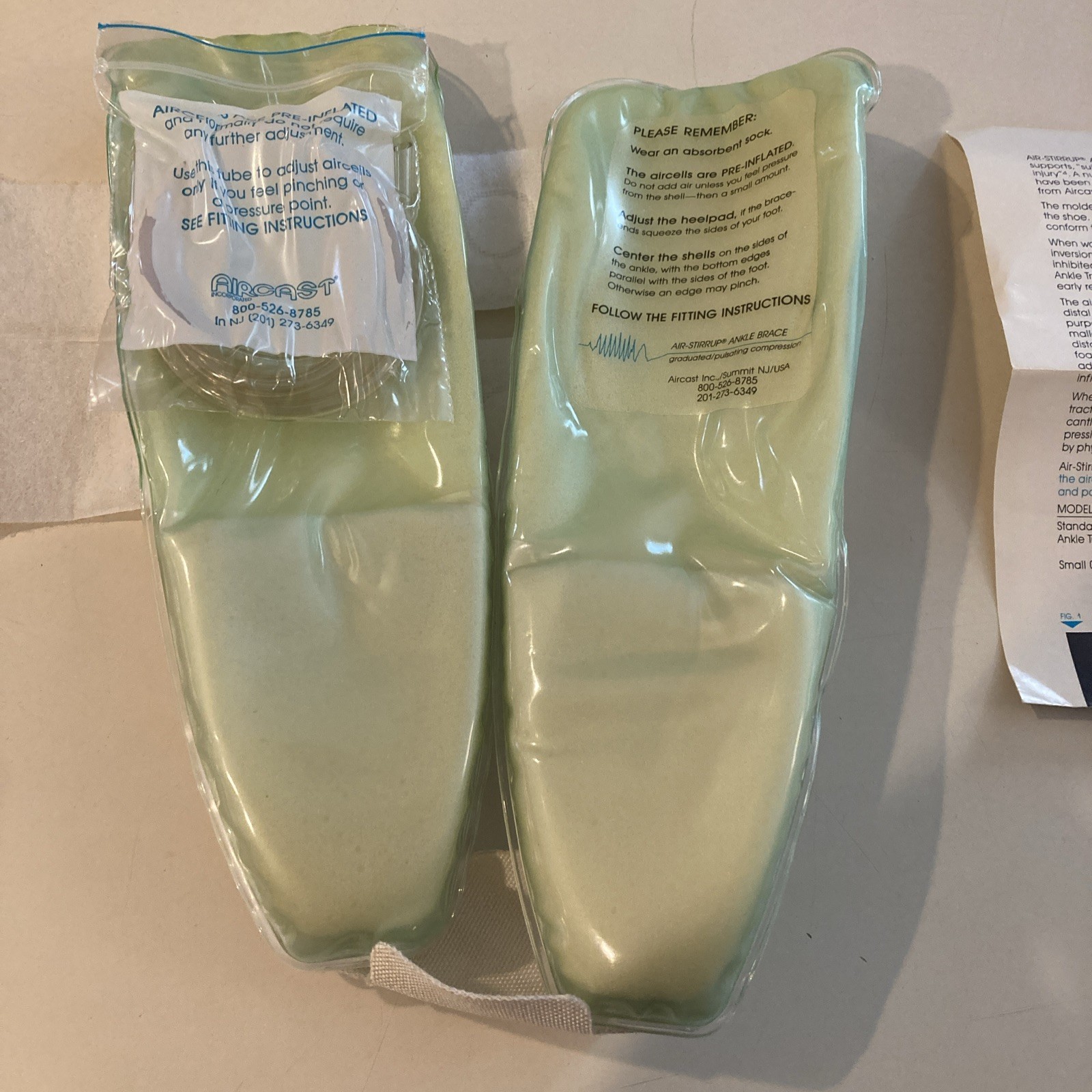 Aircast Air-Stirrup Ankle Support Brace Right Standard New