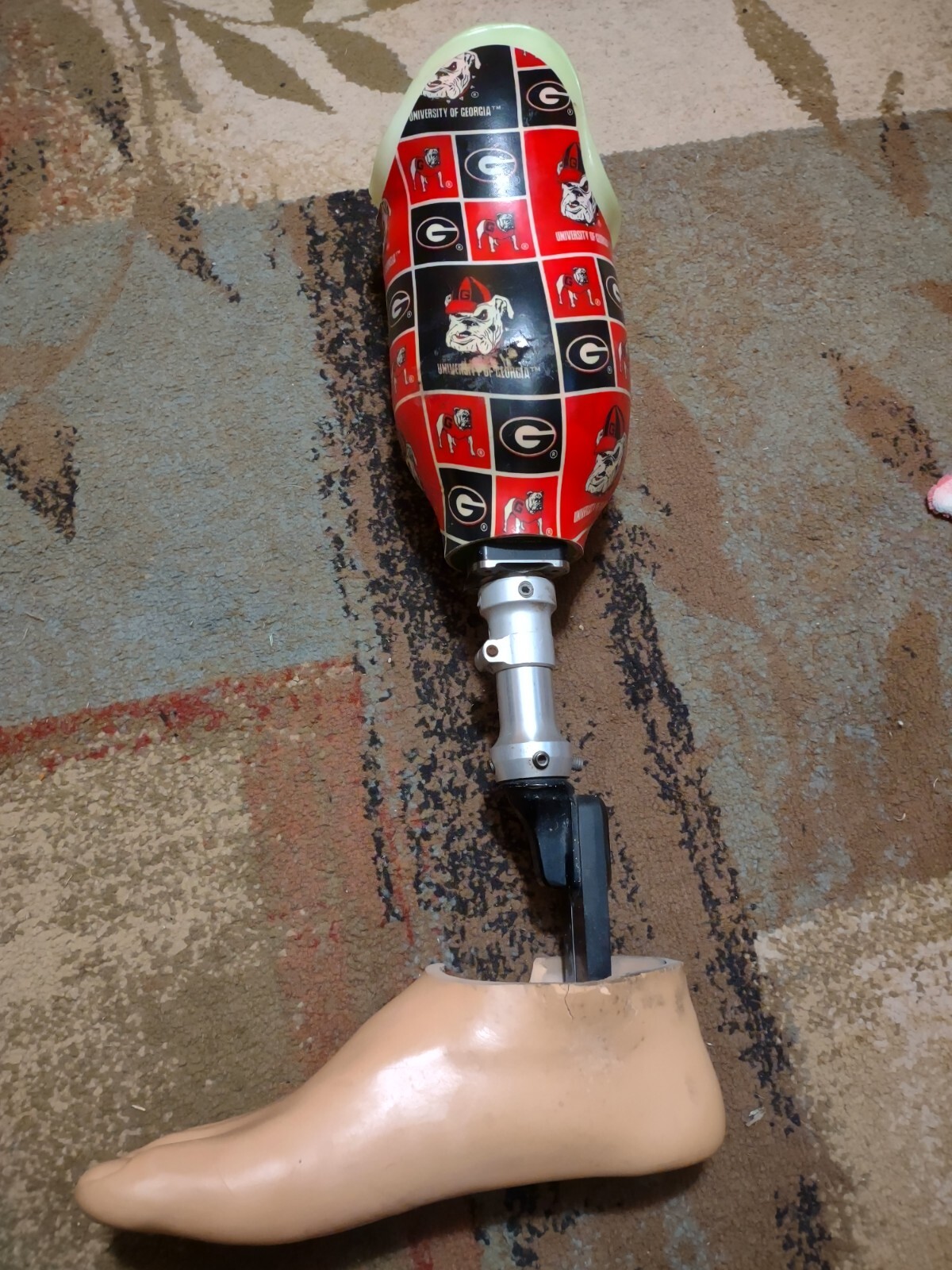 Pre-Owned Prosthetic Leg Below The Knee Right Foot