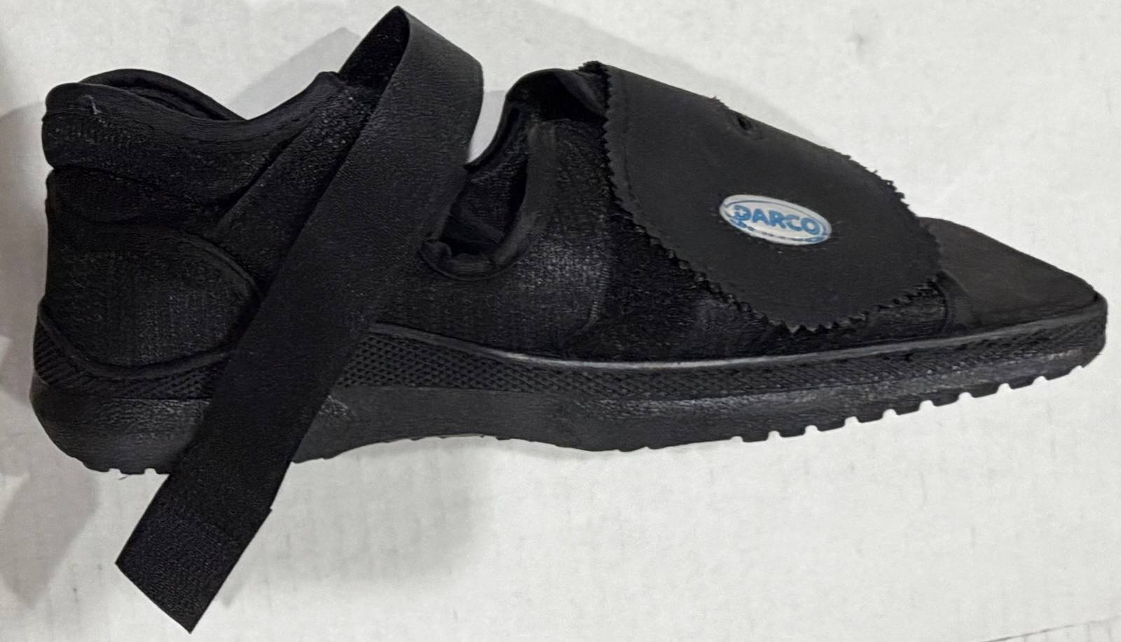 Darco MedSurg Post Op Shoe Black Square Toe Surgical Medical Boot Women’s Large