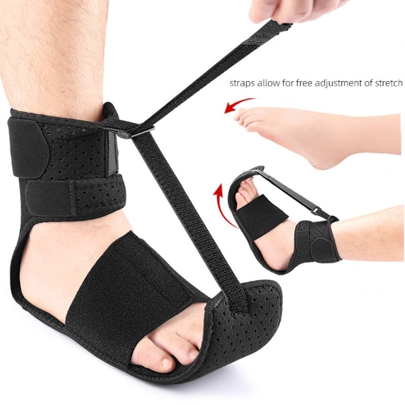 Plantar Fasciitis Night Splint Soft Plantar Fascia Brace for Sleepings,Foot Drop
