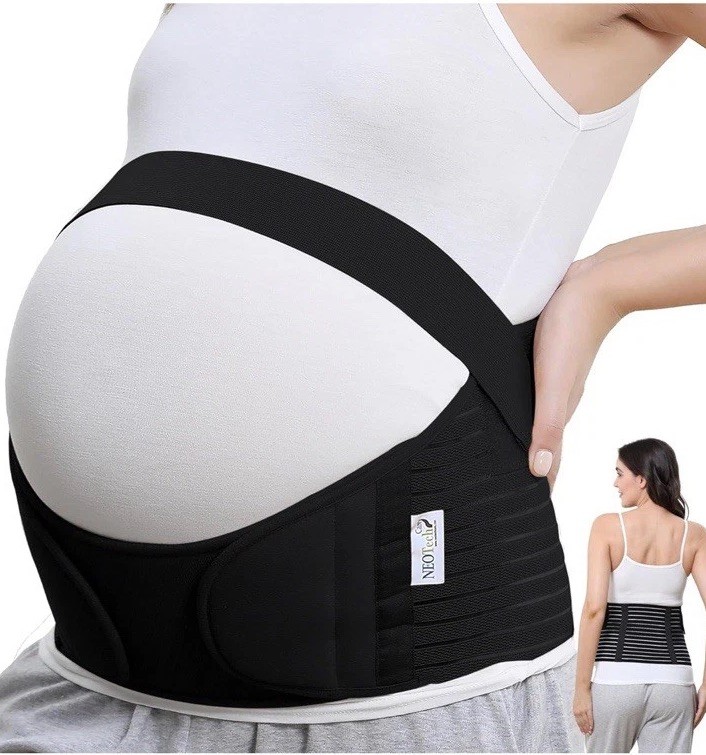 NeoTech Care Pregnancy Support Maternity Belt, Waist/Back/Abdomen Band, Large