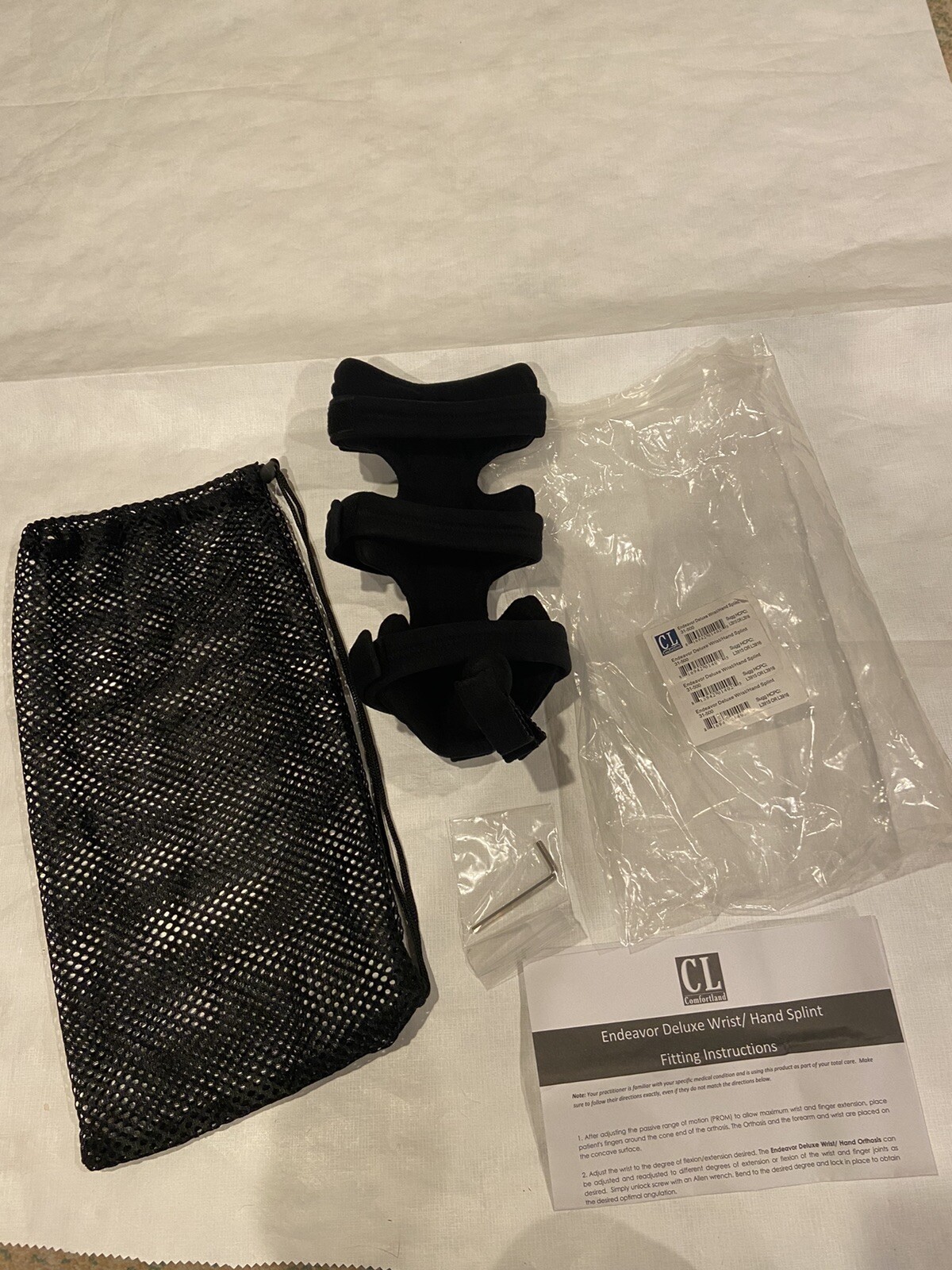 Comfortland Endeavor Deluxe Wrist Hand Splint 31-500