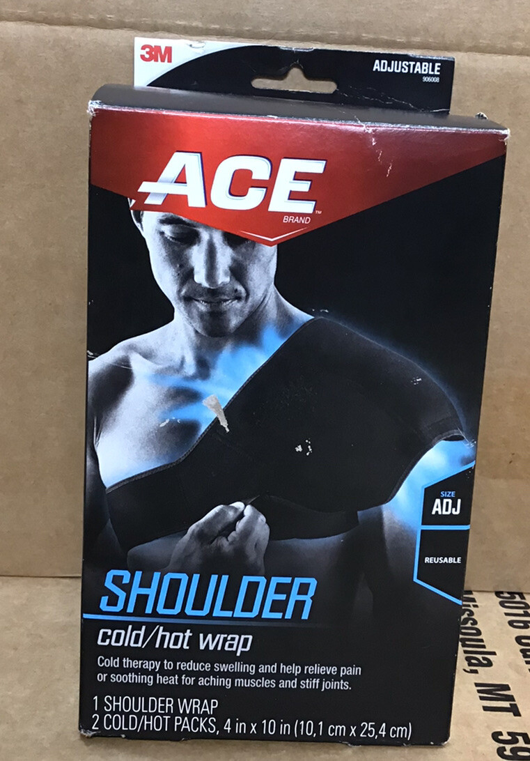 ACE Adjustable Reusable Shoulder Wrap Cold/Hot Therapy C22