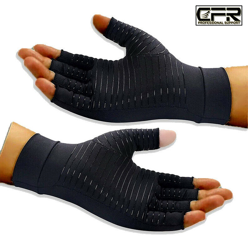 Copper Compression Arthritis Gloves Wrist Brace for Carpal Tunnel Support Wraps