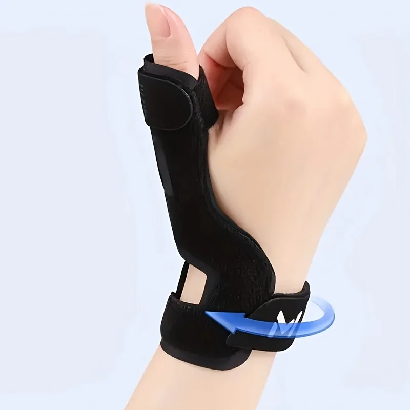 1Pc Adjustable Thumb Support Brace, Suitable for Both Left and Right Hands