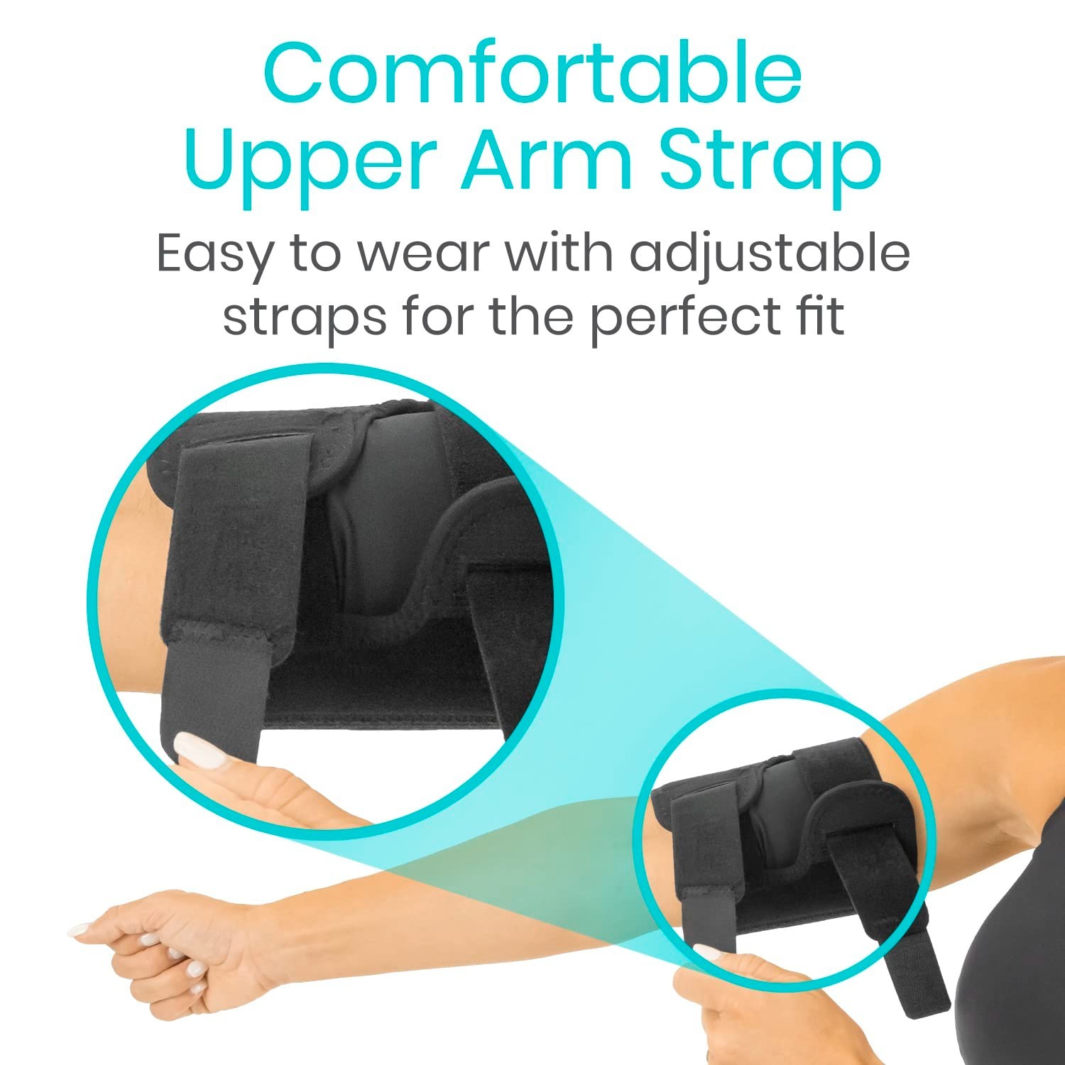 Bicep Brace Compression Sleeve Tendonitis Arm Support Upper Tricep Brace