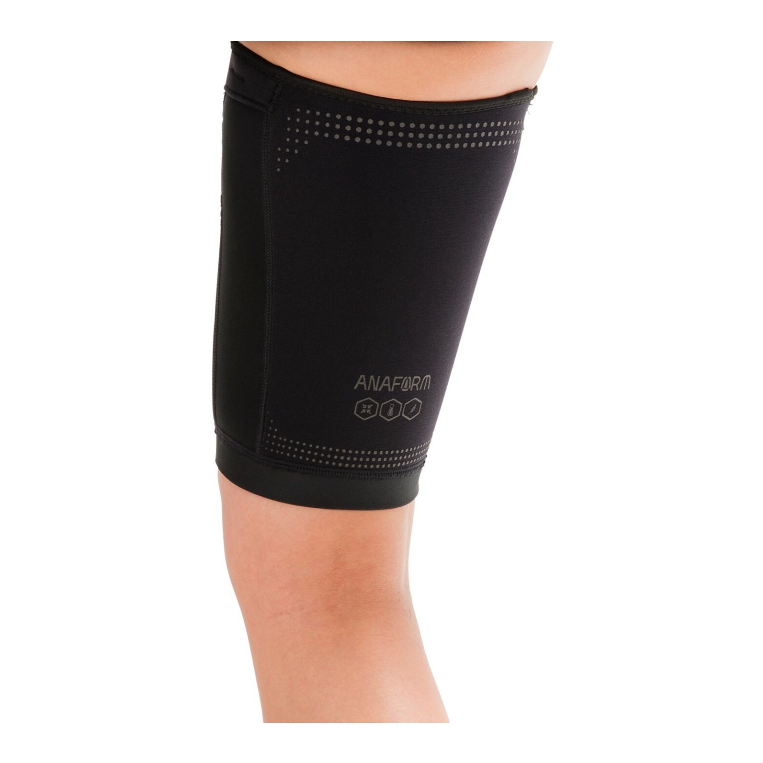 DonJoy Performance Anaform Compression Thigh Sleeve Large Black