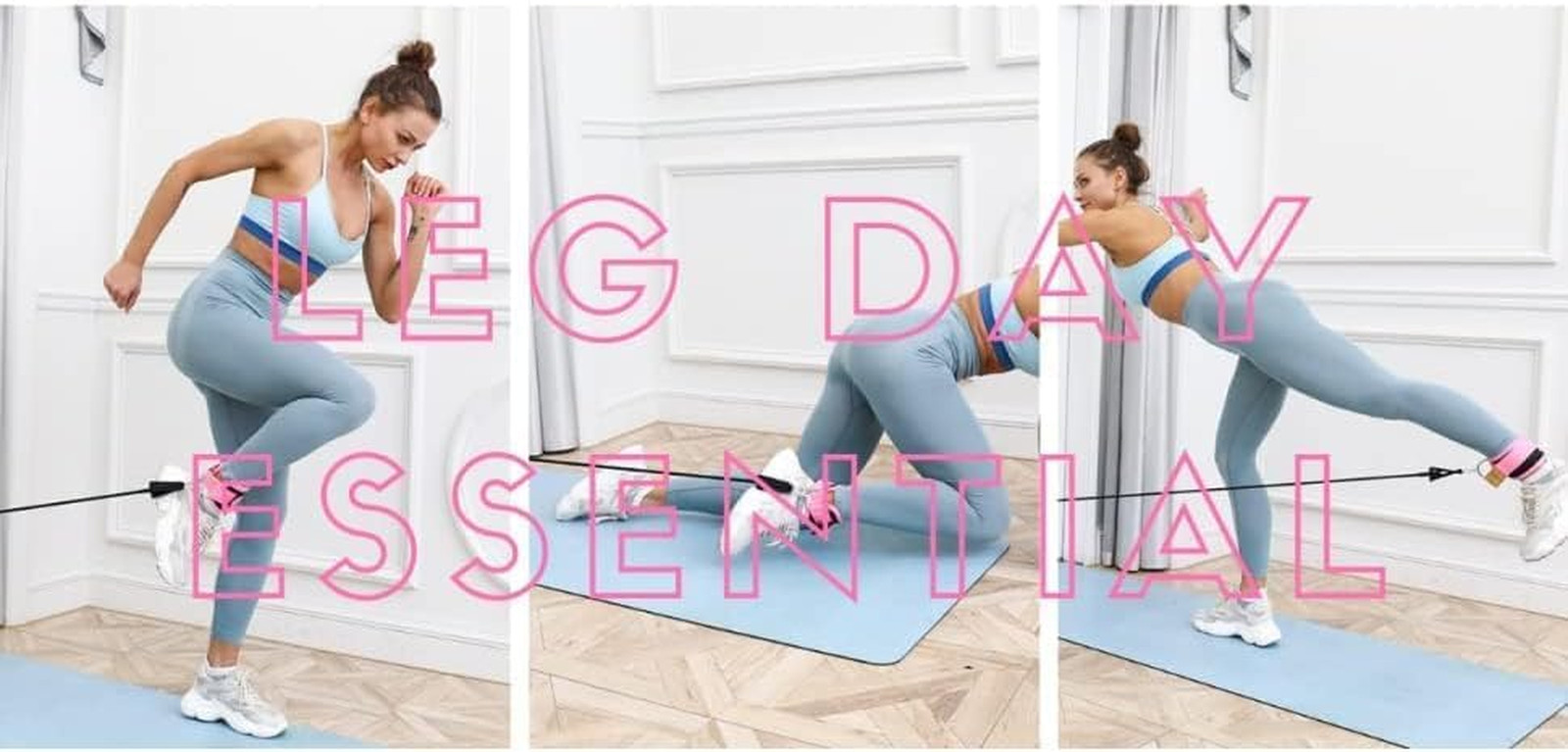 Ankle Strap for Cable Machine,Ankle Cuff for Kickbacks, Booty Hip Abductors,Glut
