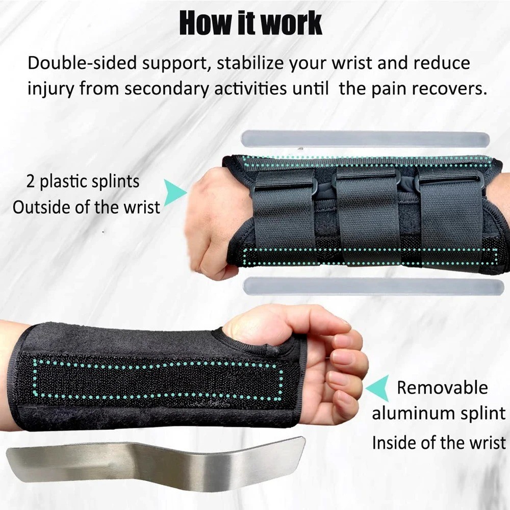 Wrist Brace Support for Carpal Tunnel Arthritis Tendonitis Right Hand