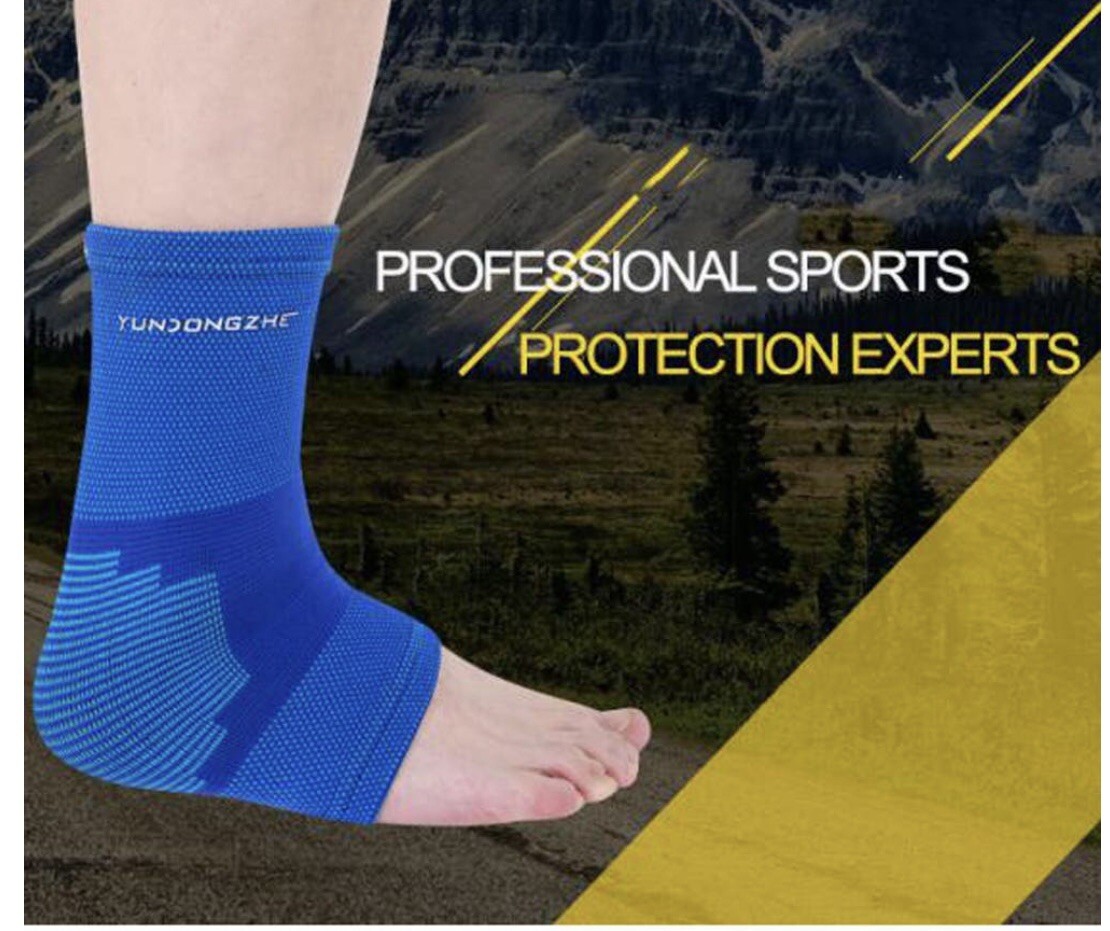 X2 Compression Socks Ankle Support Sleeve Open Toe Plantar Flat Feet Fasciitis