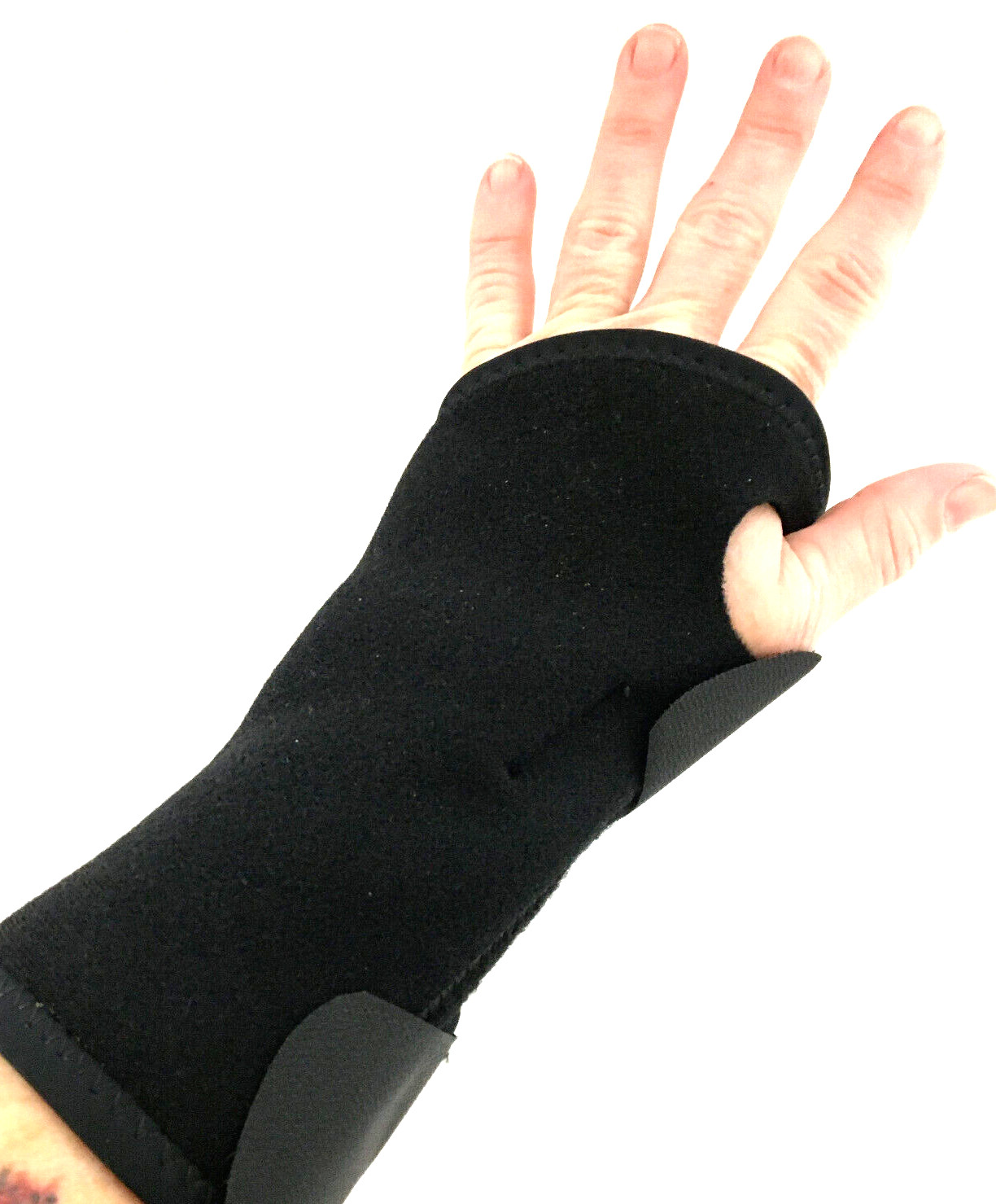 Universal Wrist Support Left Hand Black Splint Carpal Tunnel Sprain NEW Lot of 2