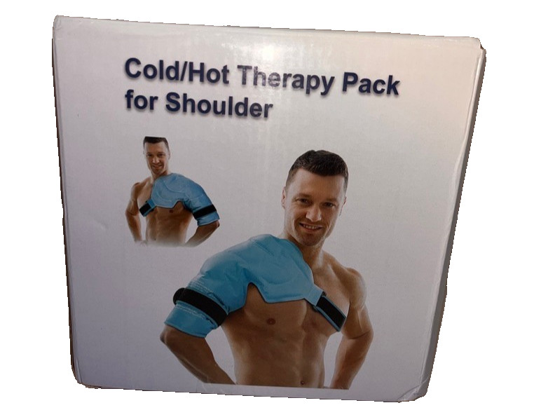 Plus Size Rotator Cuff Shoulder Brace w/ Large Ice Pack Ergonomic Design