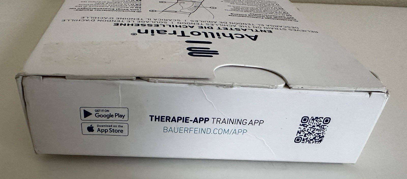 Bauerfeind AchilloTrain Achilles Tendon Support Size 3, Color Titan