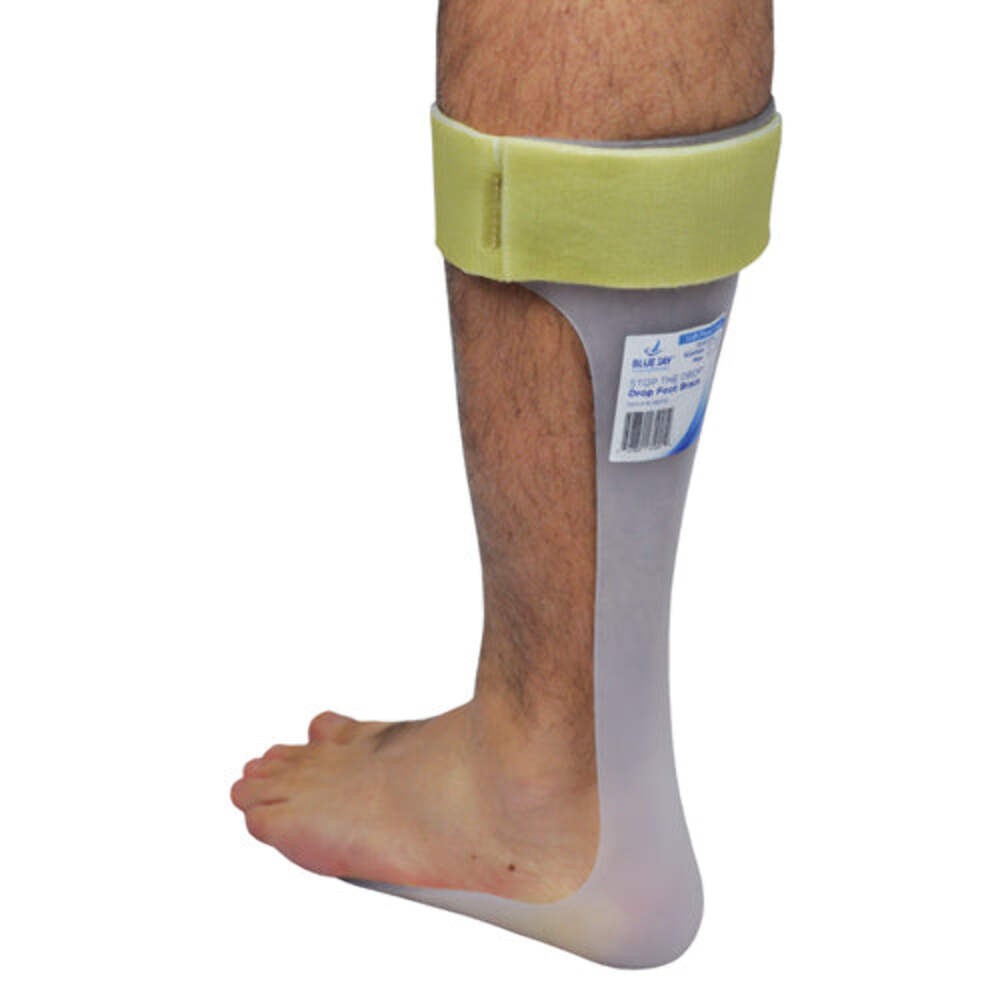 Drop Foot Brace Left X-Large fits sizes M 13 / F 14.5+