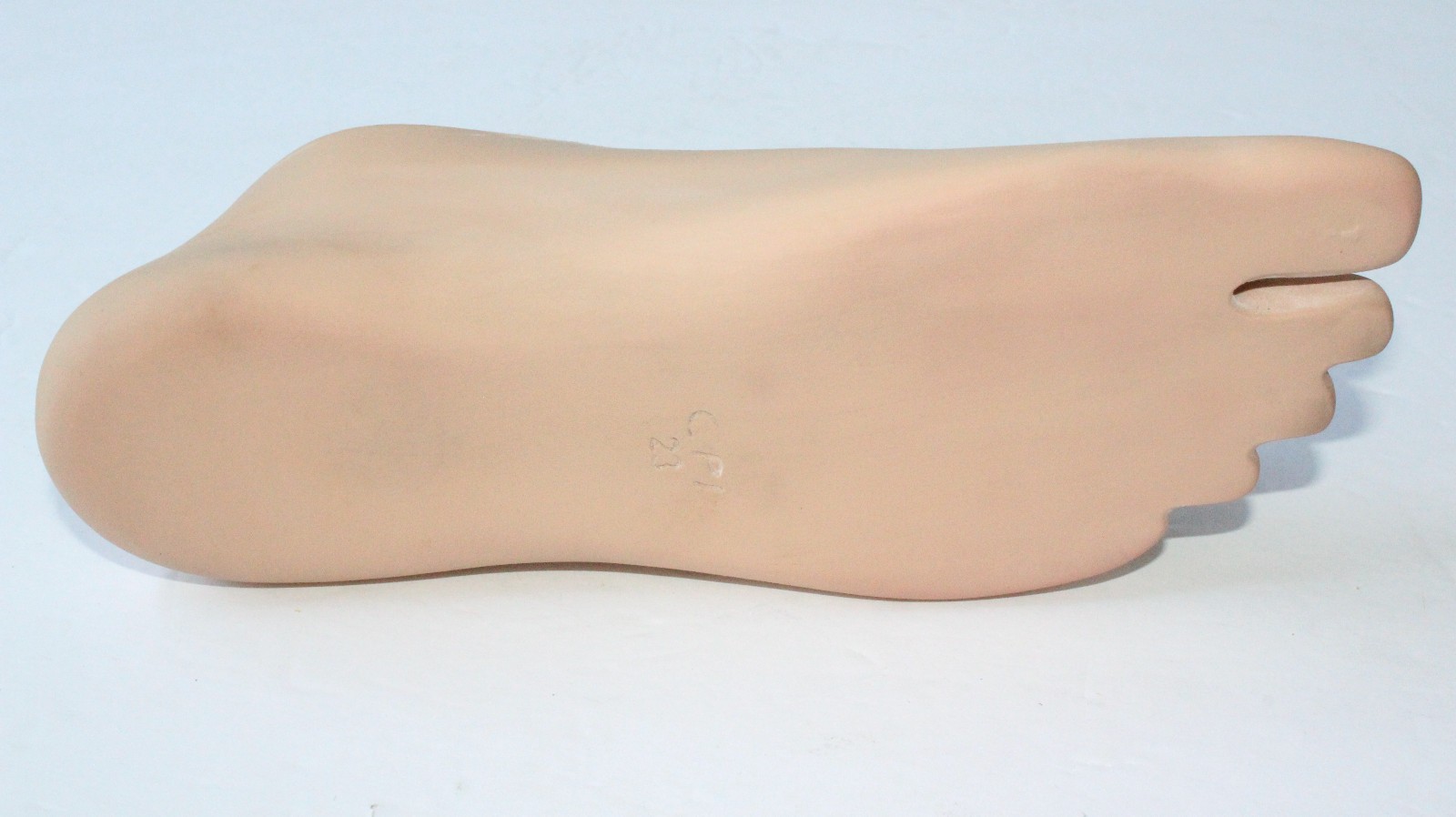 College Park CPI Celsus Prosthetic Split Toe Foot Shell~ Sz 23 LEFT Beige