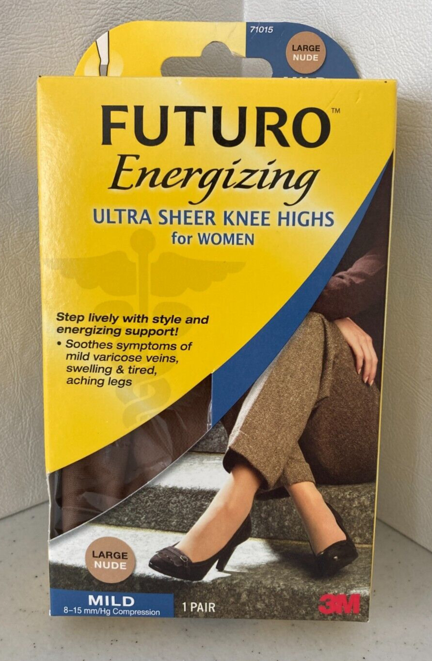 FUTURO :: Knee Highs :: Ultra Sheer :: Womens Nude :: LARGE