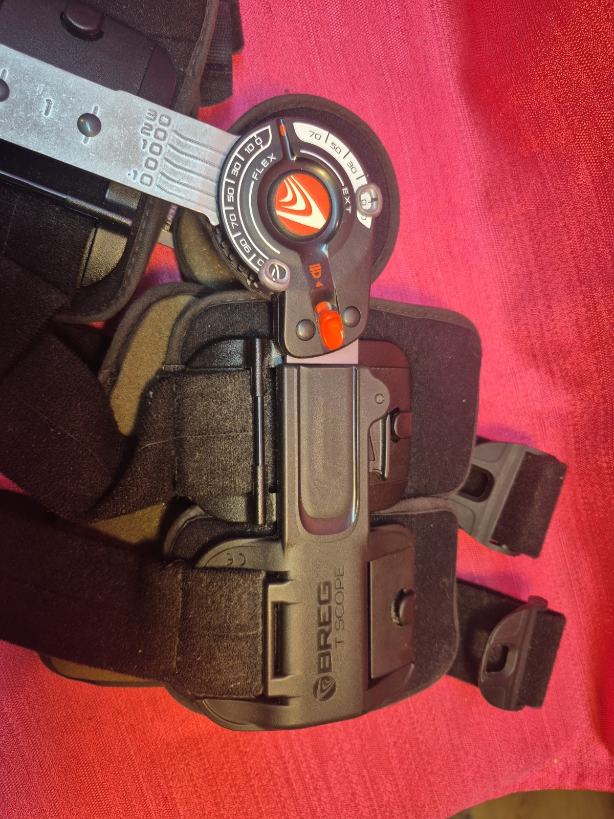 BREG Flex T-Scope Premier Post-Op Hinged Adjustable Knee Brace Right/Left Leg