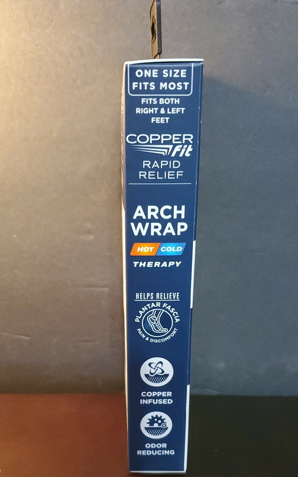 COPPER FIT ARCH WRAP RAPID RELIEF+ UNISEX ONE SIZE FITS ALL