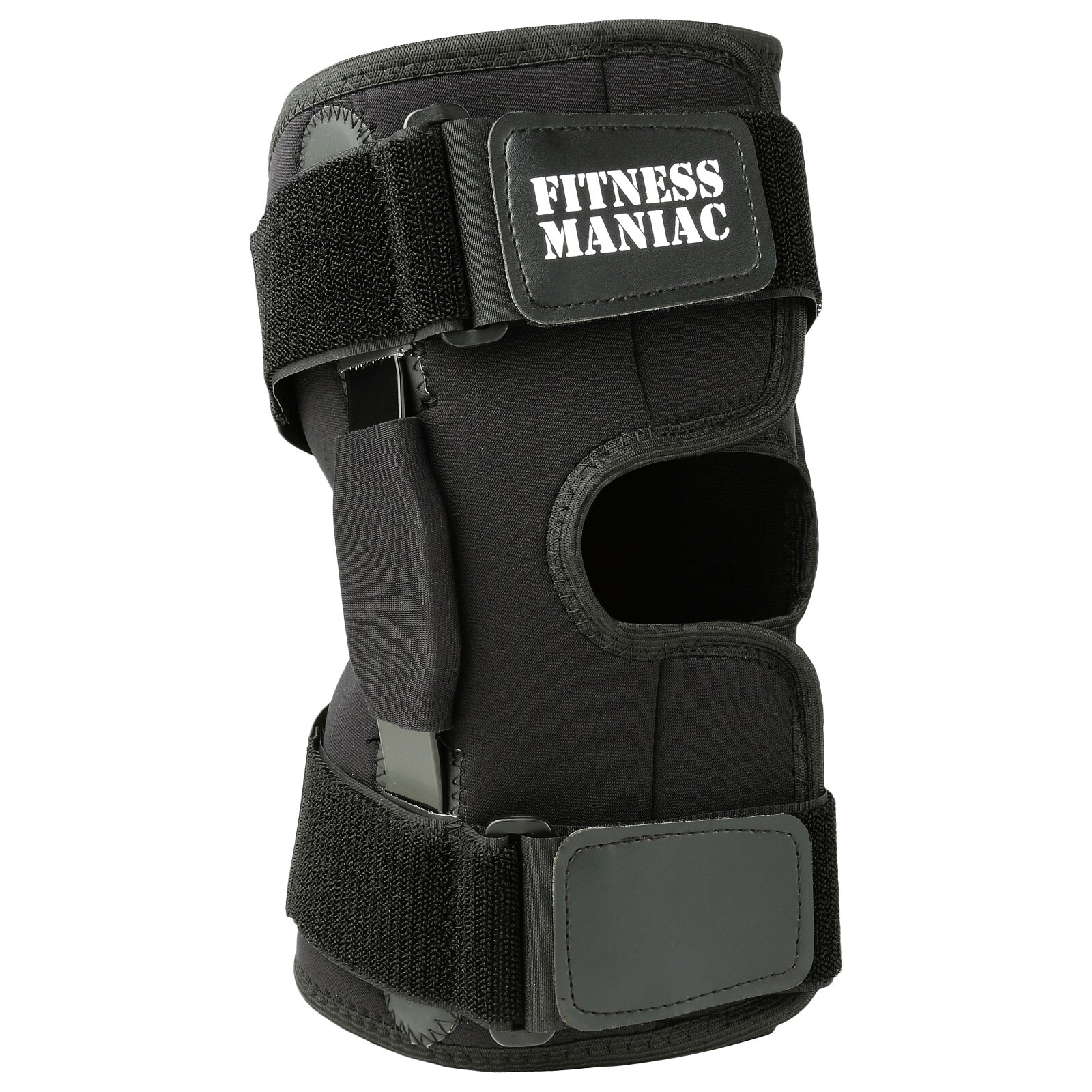 Hinged Knee Brace for Men Women Support Swollen ACL with Wrist Wraps Pair