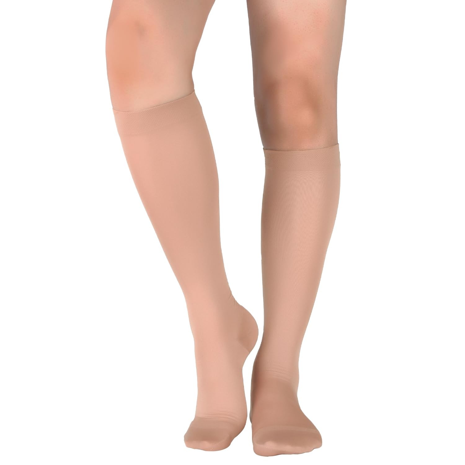 +MD 15-20 mmHg Medical Compression Socks for Men/Women, Lightweight Opaque Kn…