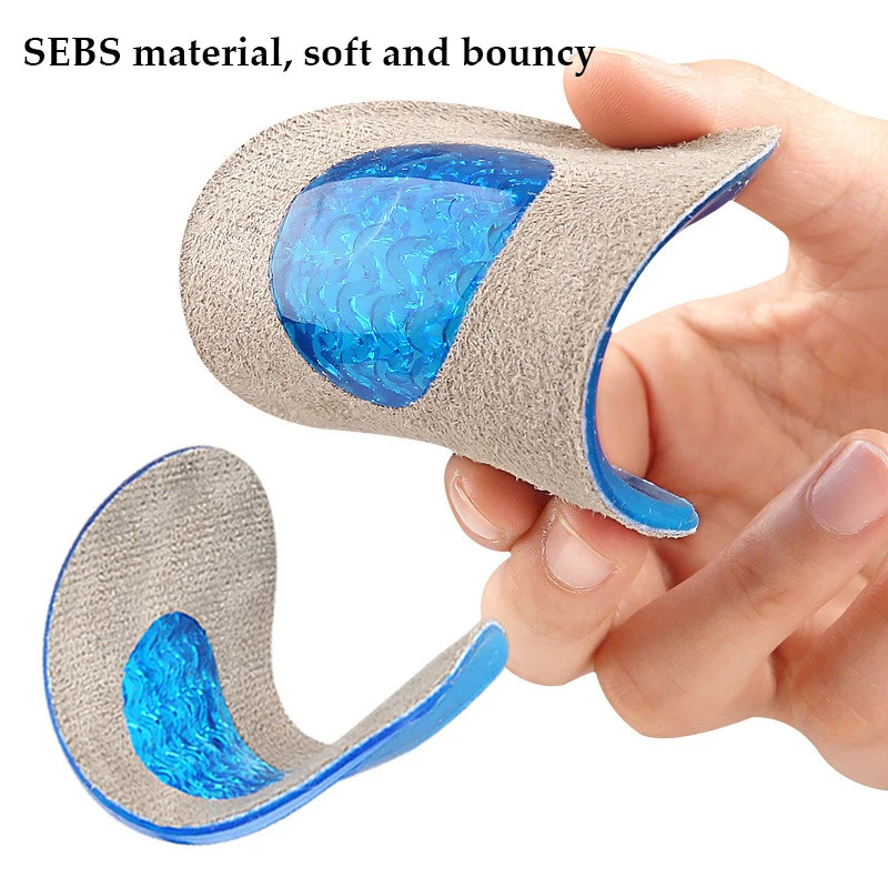 Soft Gel Insoles For Plantar Fasciitis Heel Spur Insoles Comfortable Shock Absor