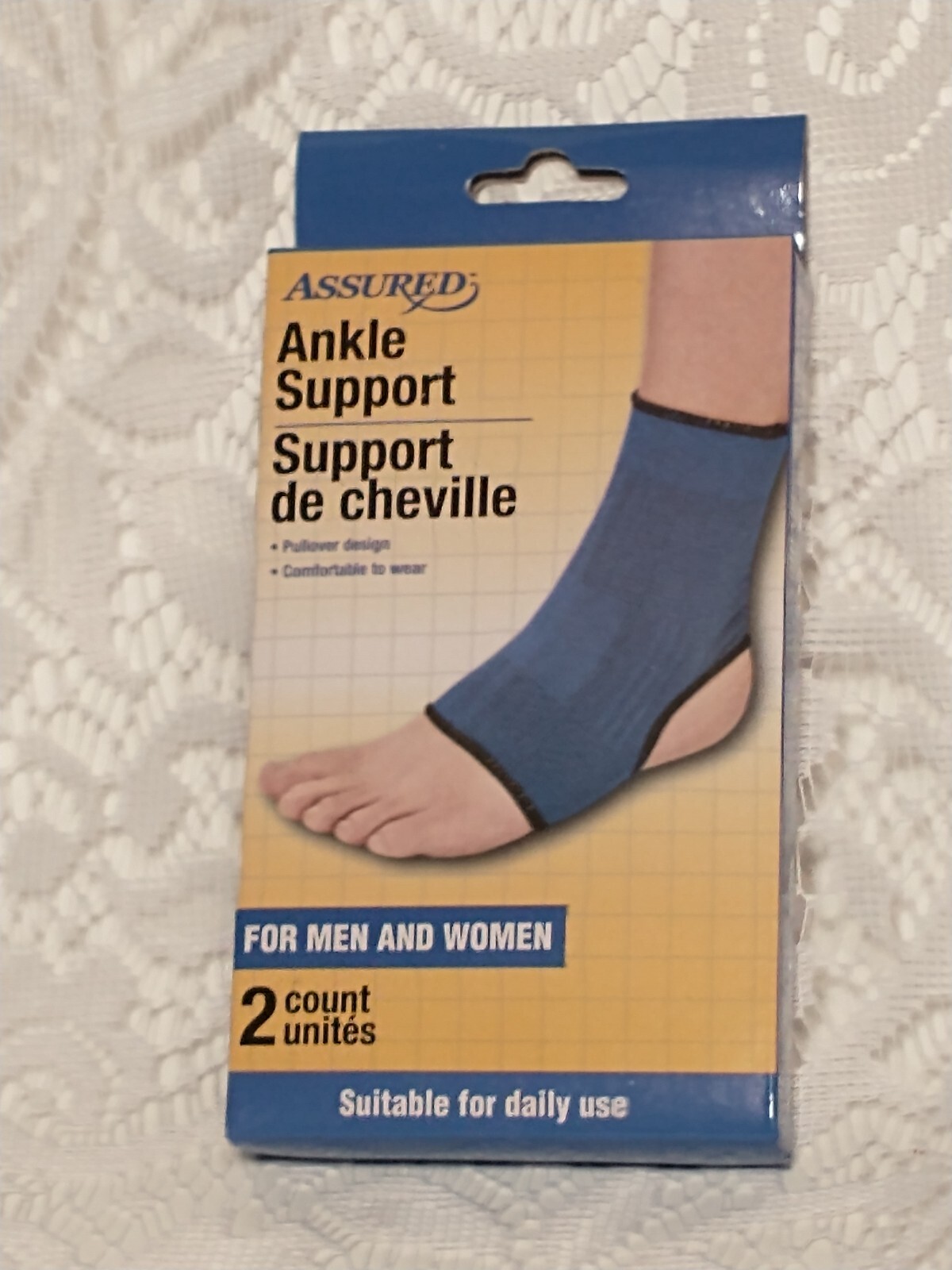Assured Ankle Support Two Count Ortho Comfortable tblaq1