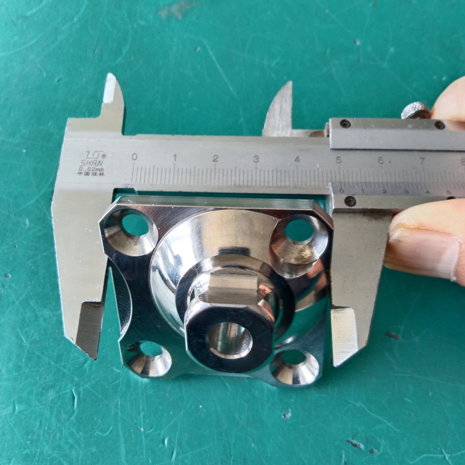 Prosthetic 45 Degree Offset Adapter Plate Stainless Steel Alignment 100kg
