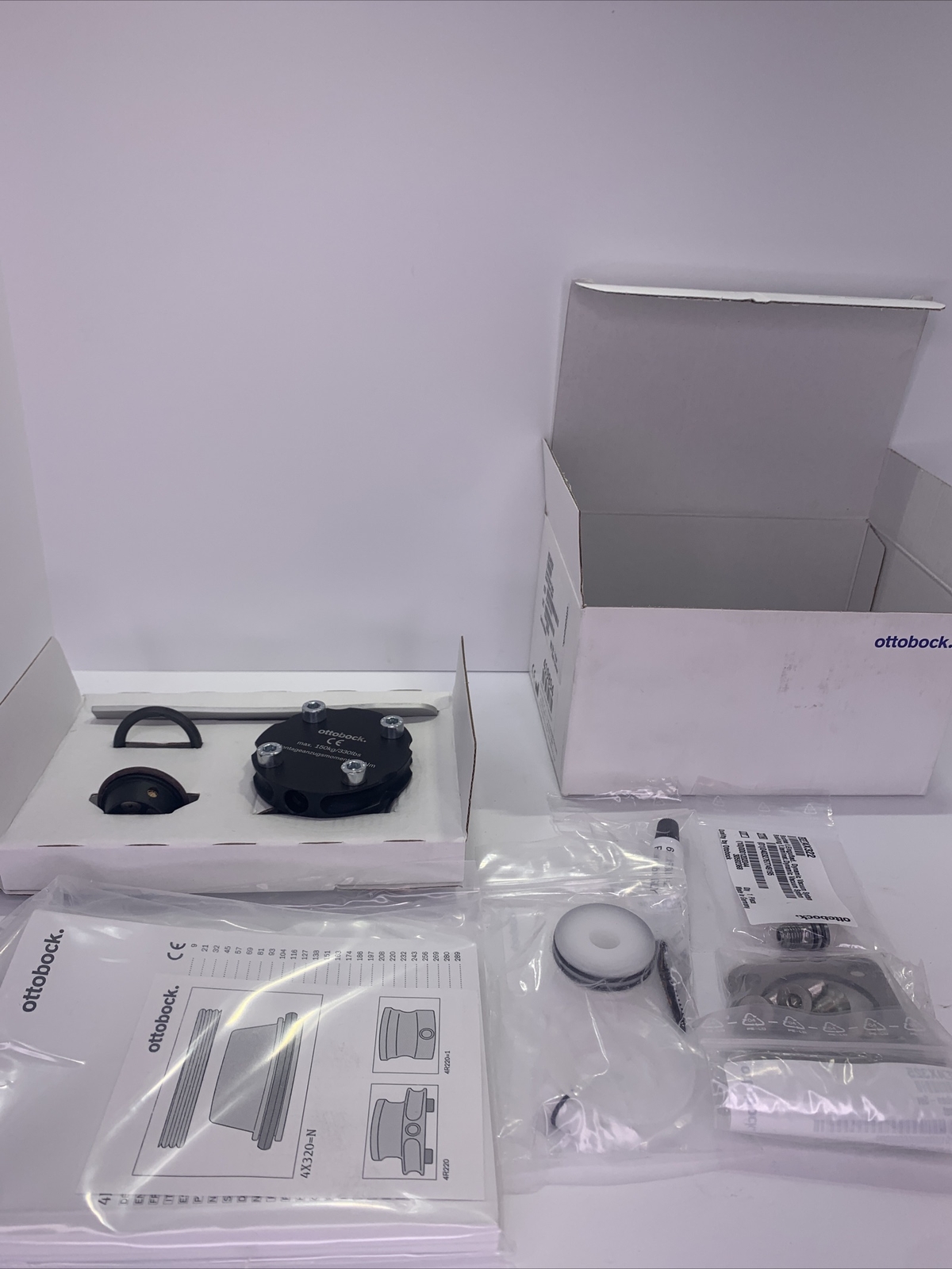 ottobock otto bock dynamic vacuum system For prosthetic Leg. New