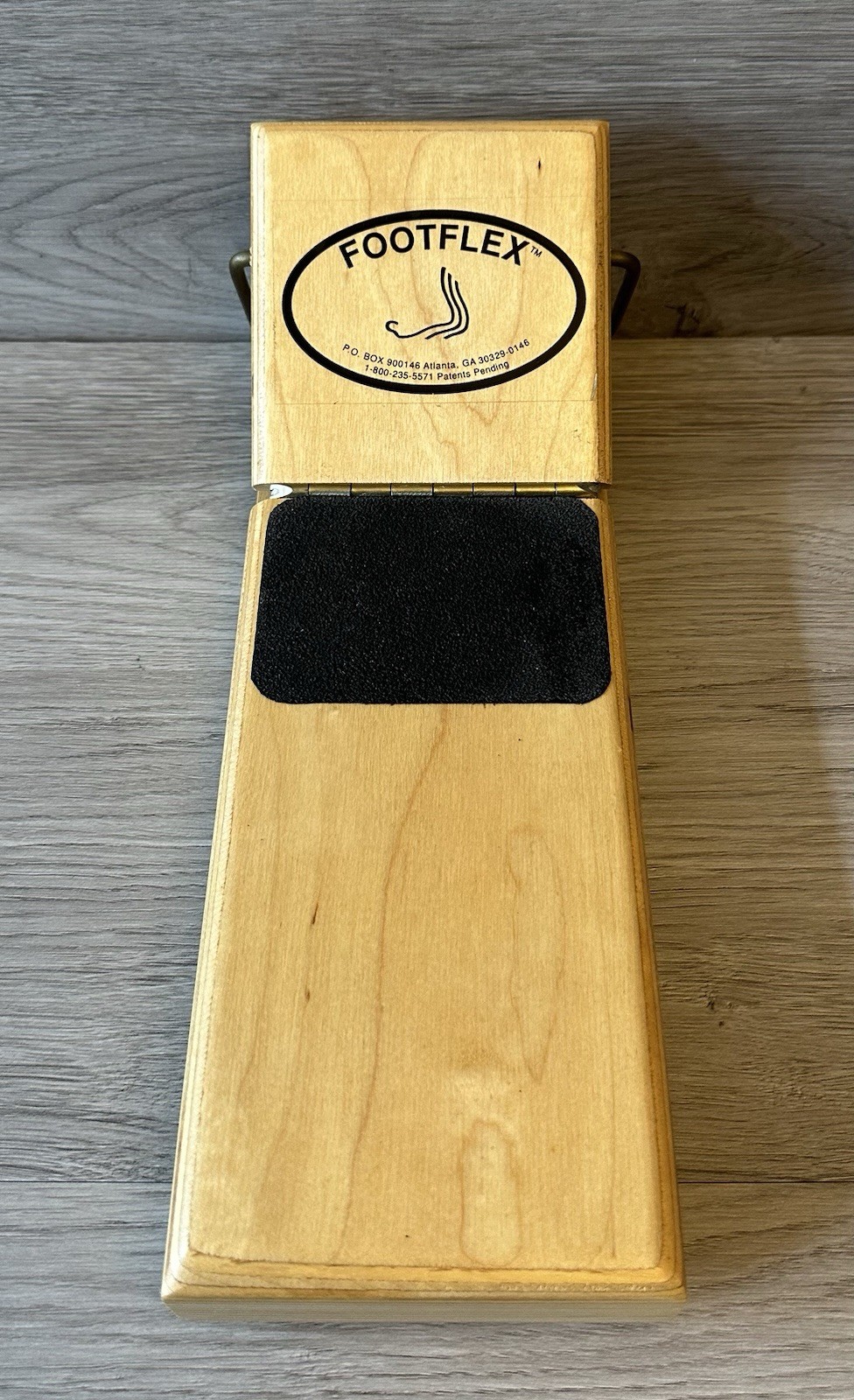 VTG Footflex Wooden Foot Calf Stretcher Plantar Fasciitis Therapy Tool 1990s