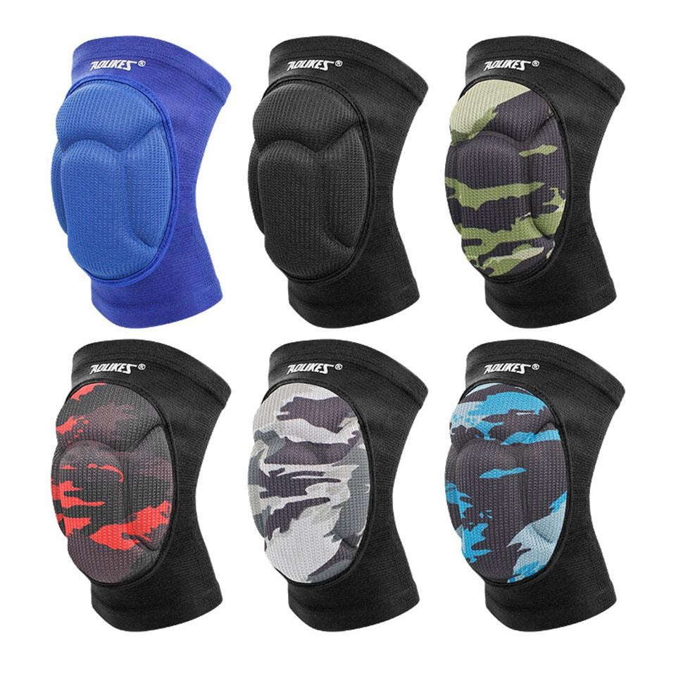 Protective Knee Pads Thick Sponge Non Slip for Basketball Volleyball Sports