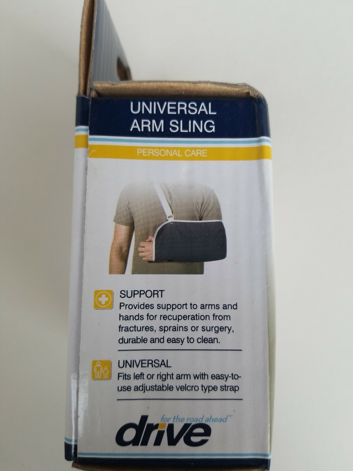 Drive Universal Arm Sling With Adjustable Hook and Loop Closure