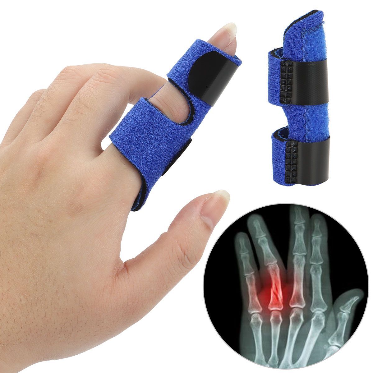 Adjustable Trigger Finger Splint Straightener Corrector Brace Support Protector