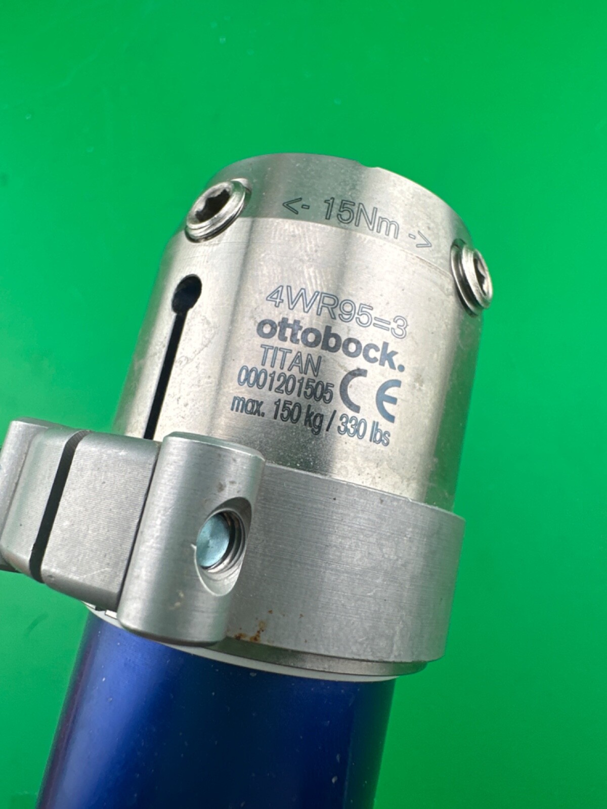 OTTOBOCK Otto Bock water proof components. 4WR95=3 tube clamp, 2WR95 pylon. 34mm