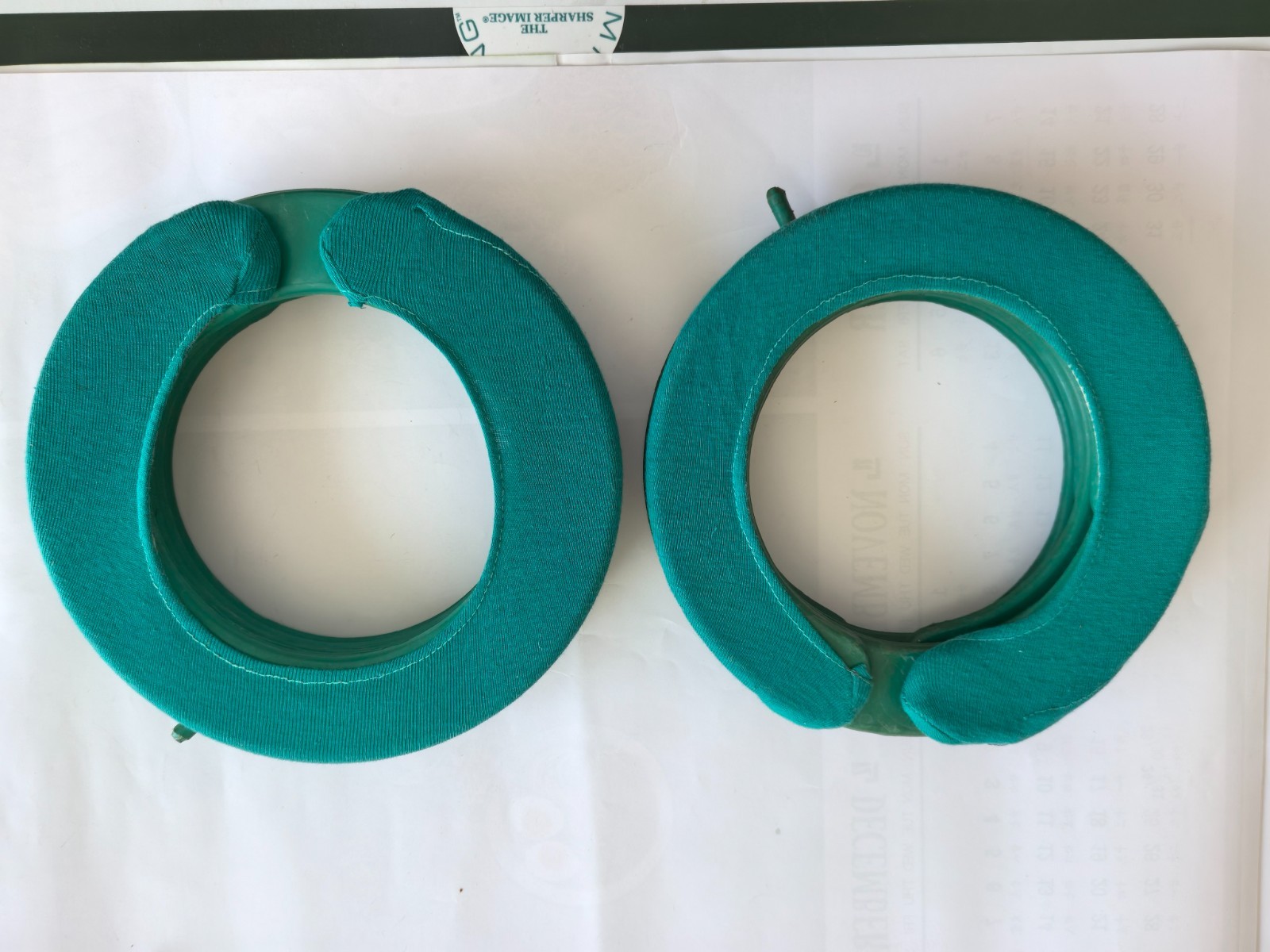 Vintage Adjustable and Portable Air-Inflated Cervical Traction and Fixation Devi