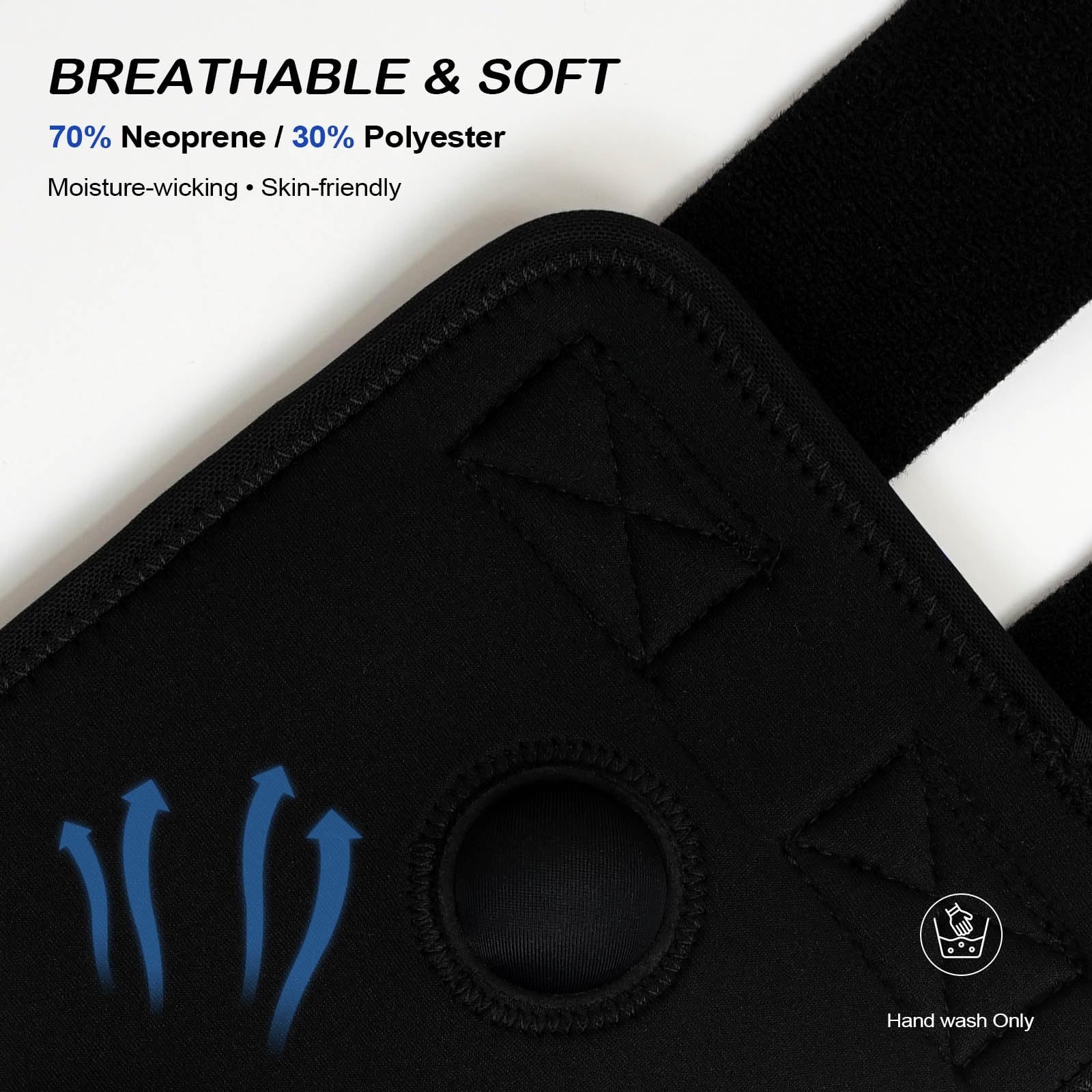 Adjustable Sciatica Pain Relief Brace with Dual Pressure Pads | Compression Wrap