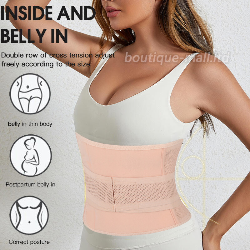 Postpartum Belly Band & Abdominal Binder Post Surgery Compression Wrap Recovery