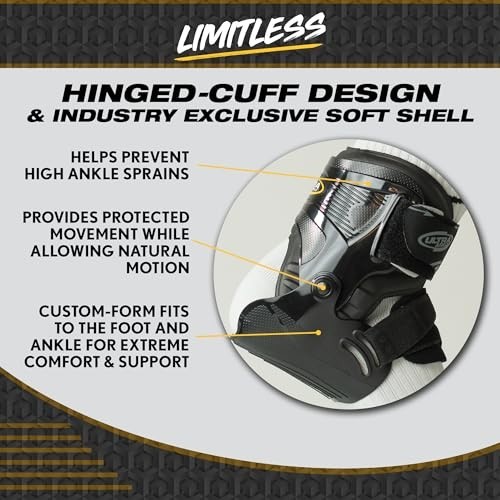 Ultra Zoom Ankle Brace for Sports Injury Recovery & Prevention – Hinged Support