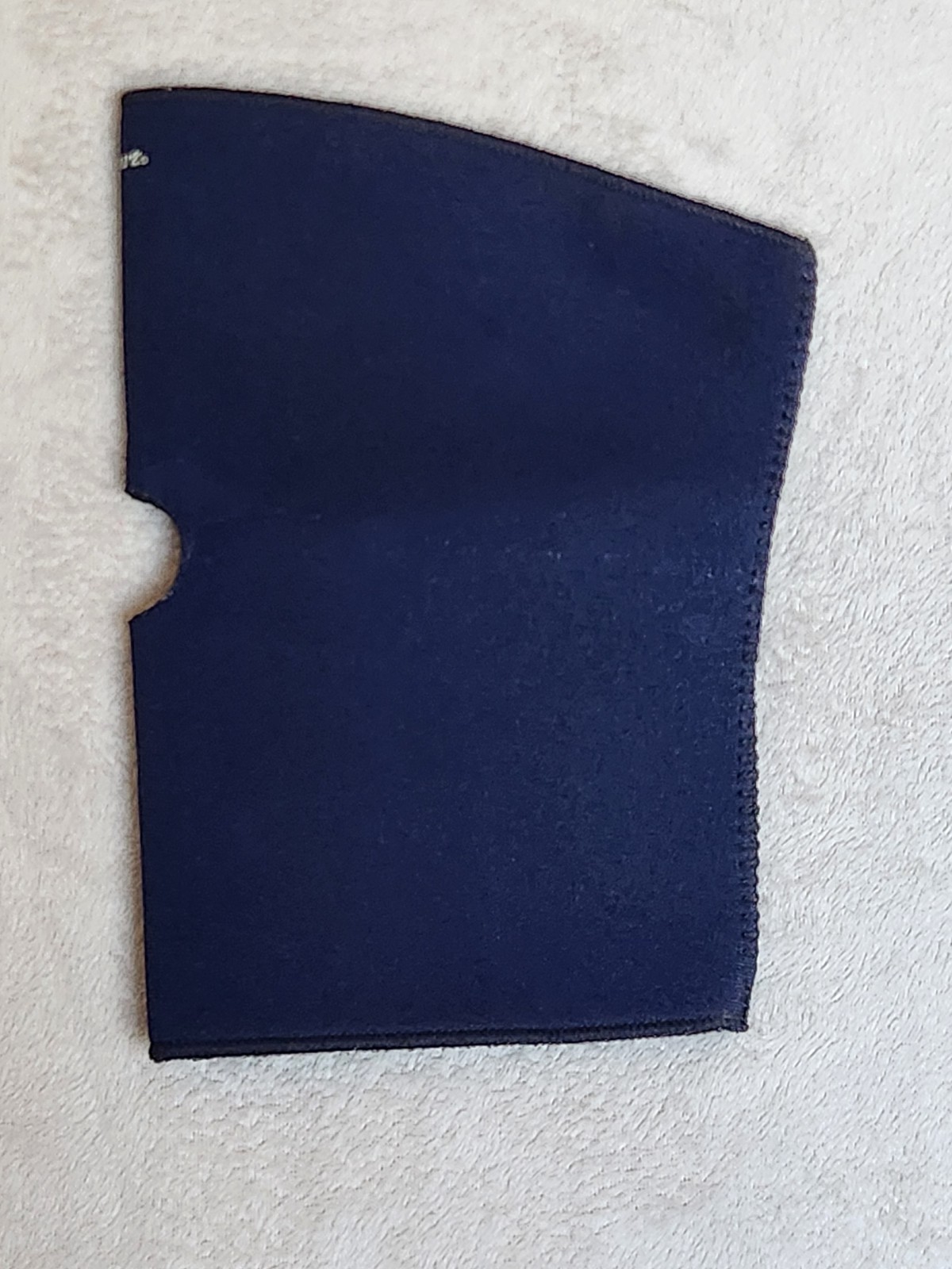 Blue Knee Compression Sleeve Support Elastic Slip On Pull Up Sports Gym
