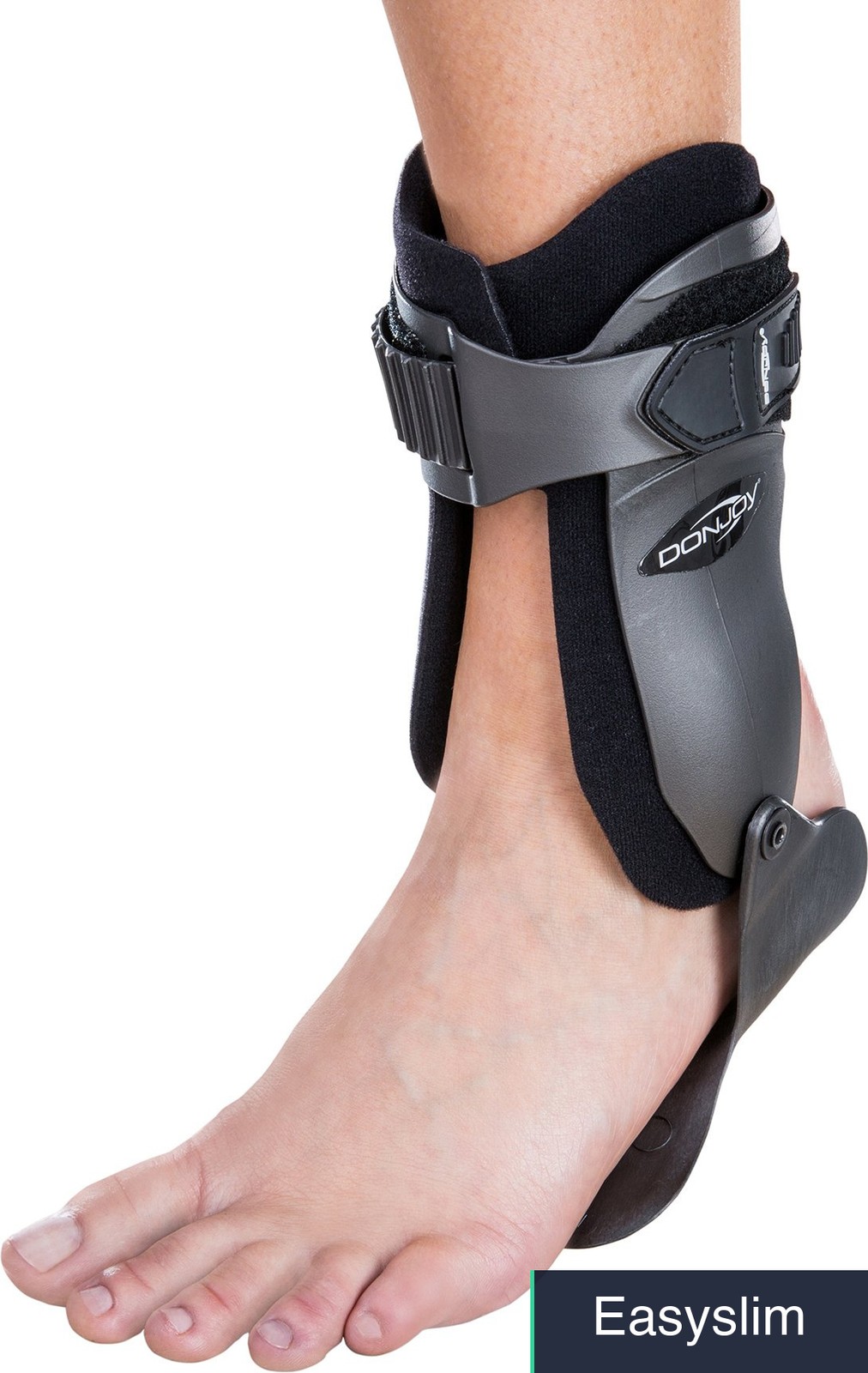 Ankle Brace Small Left Lightweight Low-Profile Rigid Compression Support