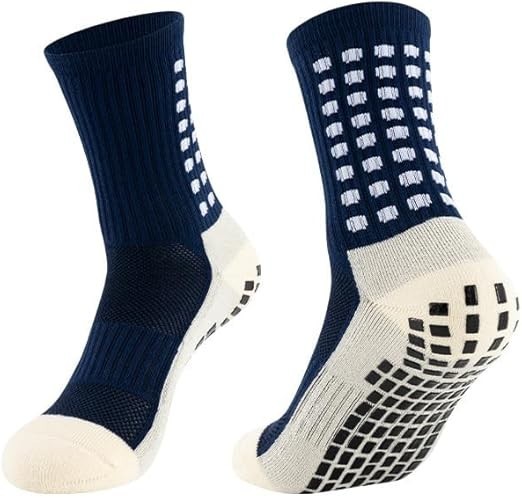 Set Calcetines Medias Antideslizantes Para Futbol Yoga Ejercicio Hombre Mujer